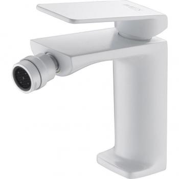 Grifo monomando para bidé Fiyi Imex - IMEX BDF016-2BL, color blanco mate