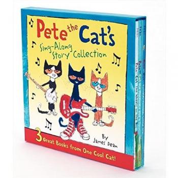 Pete the Cat's Musical Storybook Set: 3 Fun Adventures for Kids