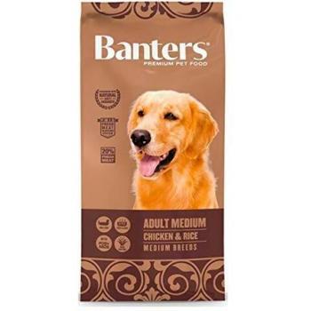 Banters Adulto Medium Pollo y Arroz 3 Kg