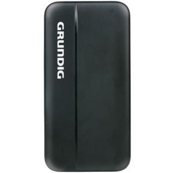 Powerbank Grundig 10000mAh - Batería Externa con Carga USB y USB-C - Negro