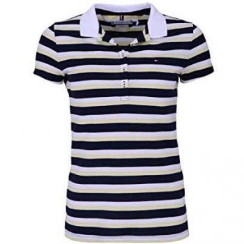 Tommy Hilfiger Mujer Poloshirt New Chiara STR PQ