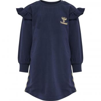 Hummel Signe Sweat Dress for Girls - Available in Blue and Black
