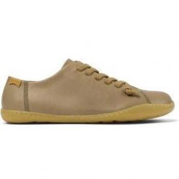 CAMPER Peu Women's Casual Shoes in Brown Smooth Leather, Size 42 (EU) / Size 11 (US)
