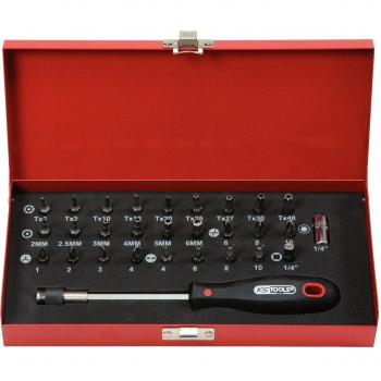 KS Tools 911.2029 1/4 Juego de puntas, 29 pzs