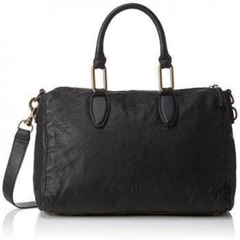 Liebeskind Berlin Pavla - Bolso de mano de cuero mujer, color Negro