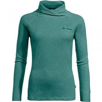 VAUDE Altiplano - Camiseta de Manga Larga para Mujer, Unzutreffend, Mujer, Color Nickel Green, tamaño 34