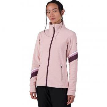Chaqueta Fleece Rossignol Strawpile Rosa Mujer Regular Fit XS