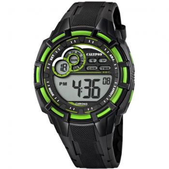 Reloj Calypso K5625/3 Digital For Man con Correa de Caucho Negra para Hombre
