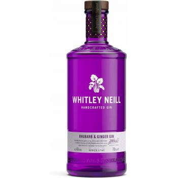 Ginebra Whitley Neill de Ruibarbo y Jengibre 70cl