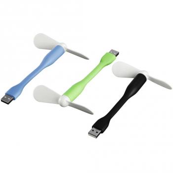 Hama usb mini fan notebook fan accesorio para portatil notebook fan negro azul verde
