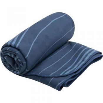 Sea to Summit DryLite Microfiber Travel Towel Large - Atlantic Wave Print
