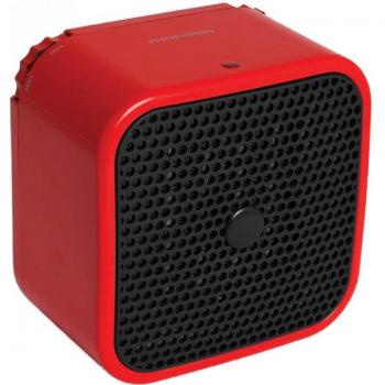 Calefactor cerámico vintage Thomson THSFC14R 1500W Rojo