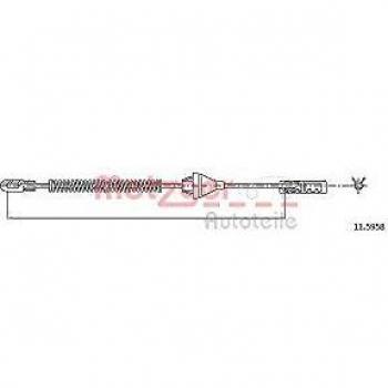 Cable de Freno de Mano METZGER 11.5958 para Opel Astra y Combo, trasero izquierdo y derecho