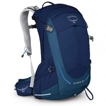 Osprey Stratos 24 Men's Ventilated Hiking Pack - Eclipse Blue