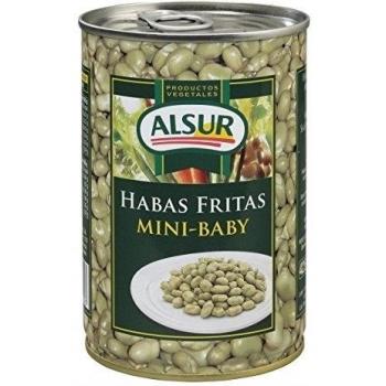 Habas Fritas Mini Baby Alsur Lata 420 G Extra