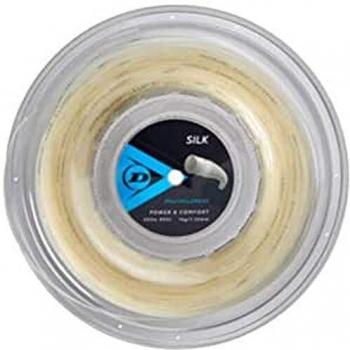 DUNLOP Silk Cordaje Tenis Bobina 200m Natural 1.32mm