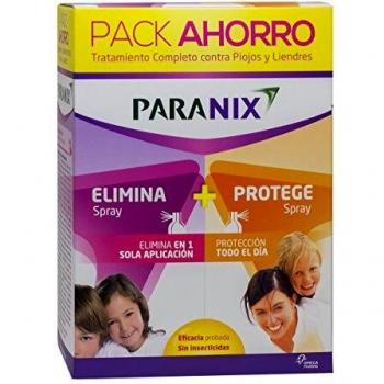 Paranix Paquete Spray de Tratamiento y Spray Preventivo Tratamiento para Piojos y Liendres, Incluye Lendrera - Sin insecticidas