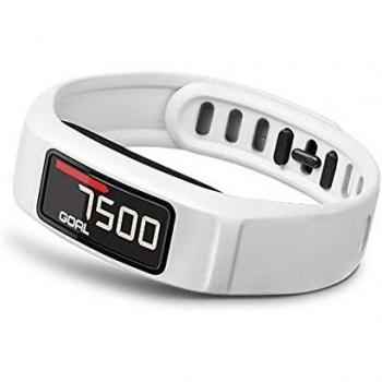 Garmin vívofit 2 HRM - Pulsera de actividad con pulsómetro, color blanco