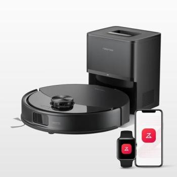 Robot Aspirador Fregasuelos Roborock Q10 VF+ con Autovaciado, 10000 Pa, 150 min de Autonomía, Negro