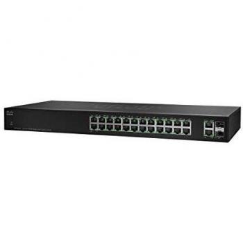 CISCO - SMALL BUSINESS SF112-24 24-PORT 10/100 SWITCH WITH GIGABIT UPLINKS IN