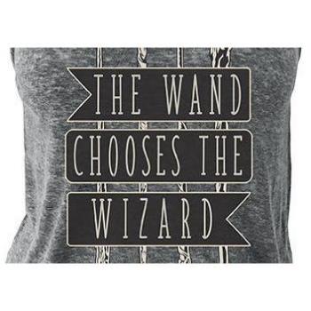 HARRY POTTER - T-Shirt Top Tank Wand Choice - GIRL