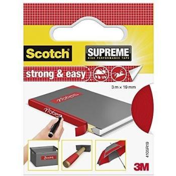 Scotch 4105R19 - Cintas de reparación de alto rendimiento fuerte y fácil
