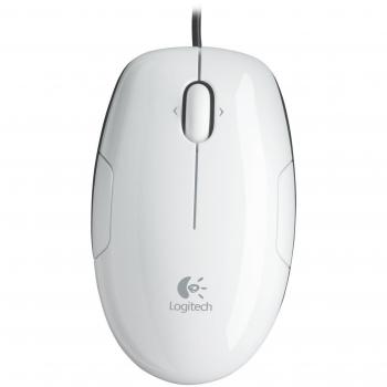 Logitech M150 - Ratón óptico, color coconut blanco