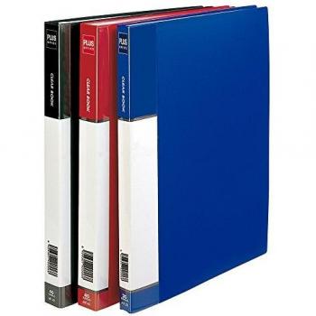 Plus Office MT40 /180222 - Carpeta rígida 40 fundas, A4, azul