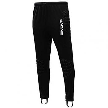 Givova Meazza Pantalón de Portero Acolchado PP04-0010, Unisex Adulto, Negro, X-Large