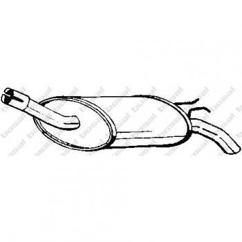 Bosal 200-785 End Silencer