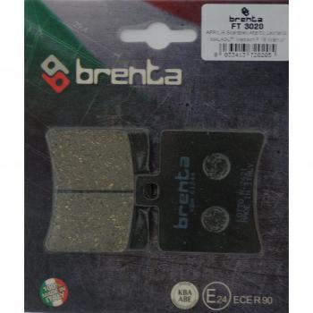 Brenta Pastillas freno organiche Moto para Aprilia, Beta, Hyosung, Malaguti