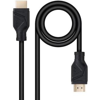 Cable HDMI Nanocable 2m V2.1 8K@60Hz 48Gbps HDR Dinámico eARC Macho a Macho Negro