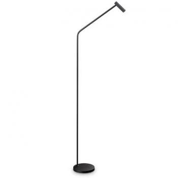 Lámpara de Pie LED Integrada Easy 3,5W Negra 3000K Ideal Lux