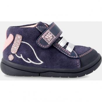 Botines Garvalín Velcros Fly Azul Marino Niña