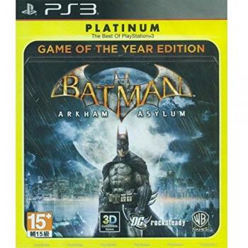 Batman: Arkham Asylum - GOTY (Platinum) (Import) Juego para Consola Sony PlayStation 3 PS3
