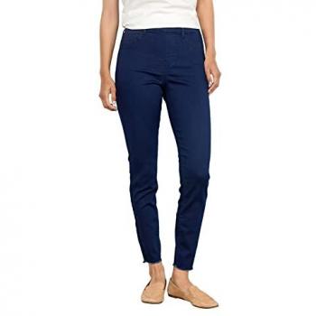 Soya Concept Nadira 1-b Women's Raw Edge Leggings Jeans, Dark Blue
