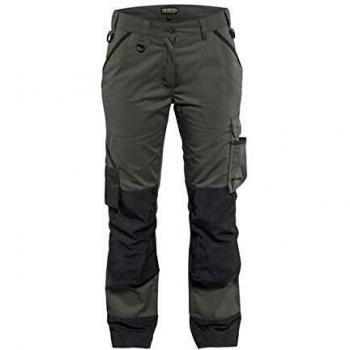 Pantalón de Trabajo para Mujer Blaklader Jardinería Verde Oscuro/Negro Talla 38