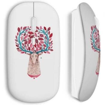 Ratón Inalámbrico Diseño Ciervo