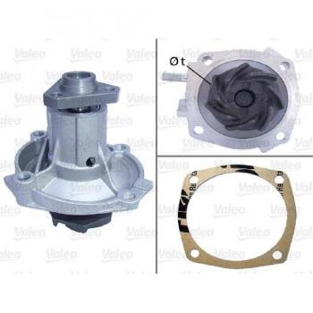 Bomba de agua VALEO 506148 - Tipo: Bomba de agua, características: compatible con vehículos específicos, alta eficiencia en refrigeración del motor, fabricada con materiales de calidad para mayor durabilidad, diseño optimizado para un fácil