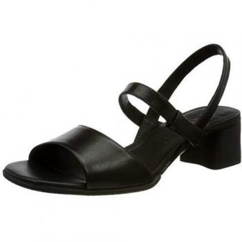 CAMPER Katie Sandals for Women - Black, Size 40, Smooth Leather