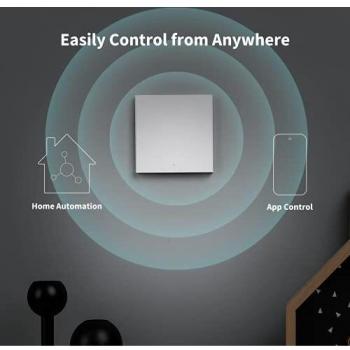 Aqara Interruptor remoto multifunción con conductor neutro ZIgBee Smart Home, compatible con HomeKit, Alexa, Google Assistant estándar europeo, fácil montaje, color blanco
