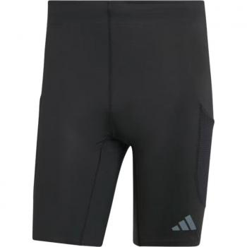 Mallas cortas de running Adidas Adizero para hombre, color negro, tamaño S