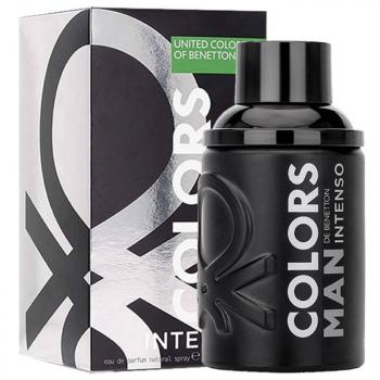 BENETTON COLORS BLACK INTENSO EAU DE PARFUM SPRAY FOR MEN