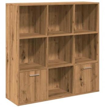 Estantería de madera de ingeniería roble artisan 98x29x97,5 cm