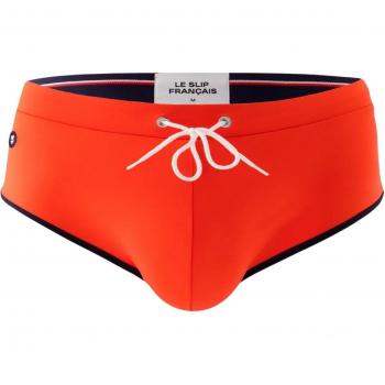 Le Slip Français Cesar Men's Orange Swim Briefs