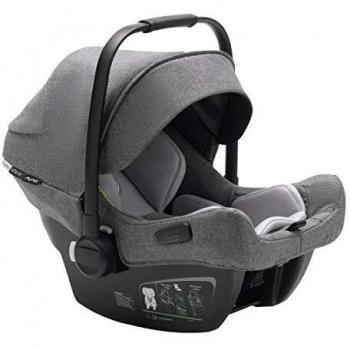 Bugaboo turtle air by nuna silla de coche comoda para bebes y ninos ultraligera segura y practica con capota para el sol y ventana peekaboo en gris