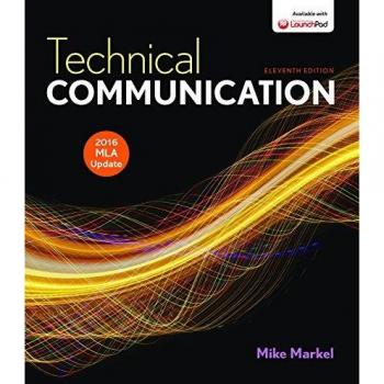 Technical Communication with 2016 MLA Update