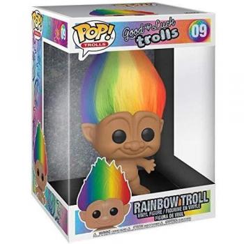Figurita Funko Pop! 25cm Troll Arcoíris - Trolls de Buena Suerte Oversized