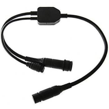 Raymarine Cable Adaptador Y 25 Pines a 7/25 Pines Conexión 2 Transductores a Axiom RV
