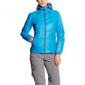 TRANGO Nubia Chaqueta, Mujer, Azul, L